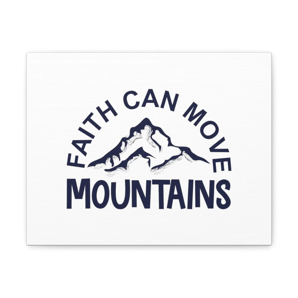 Scripture Walls Faith Can Move Mountains Matthew 17:20 Christian Wall Art Bible